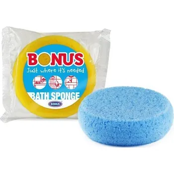 Koupelová houba, různé barvy, kulatá, BONUS B354