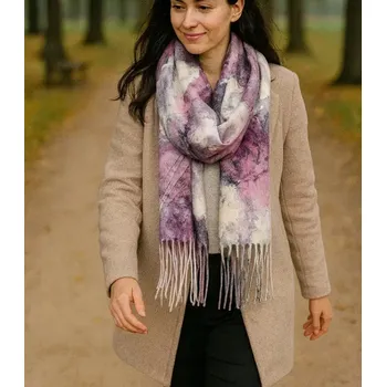 Šála Agrafka šála vícebarevná 180 cm - žena