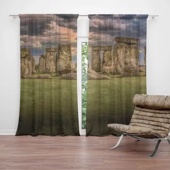 Závěs Sablio Závěs Stonehenge: 2ks 140x250cm