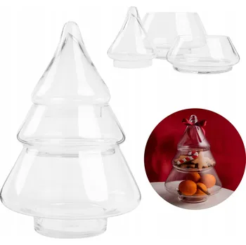 Vánoce Vánoční stromek Homla Tinsel skleněný 39x25 cm