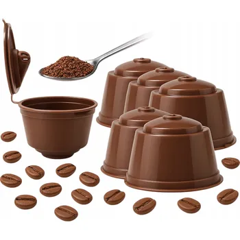 Kapsle do Dolce Gusto Ruhhy, opakovaně použitelné, 5 ks