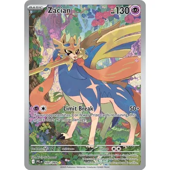 Karetní hra Pokémon PFL 100/094 Zacian - Phantasmal Flames Stav: Near Mint