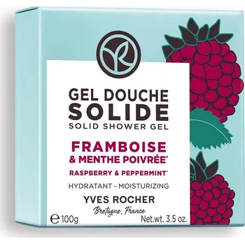 Sprchový gel Tuhý sprchový gel Malina & máta Bain de Nature od Yves Rocher