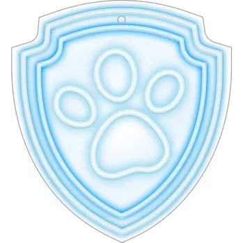 Lampička Noční lampa Tlapková patrola, vícebarevná