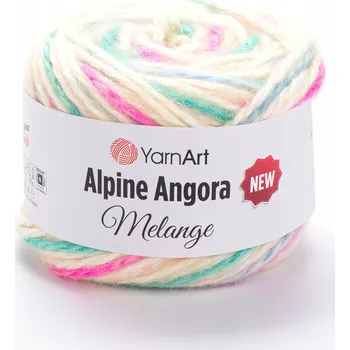Příze Vlna YarnArt Alpine Angora Melange 6407