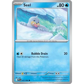 Sběratelská karetní hra Pokémon PFL 021/094 Seel - Phantasmal Flames Stav: Near Mint, Verze: NORMAL