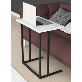 Konferenční stolek Stolek VerDesign obdélníkový 60 x 36 x 66 cm bílý