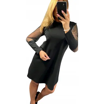 Dámské šaty Genesy koktejlové šaty glamour midi velikost 40