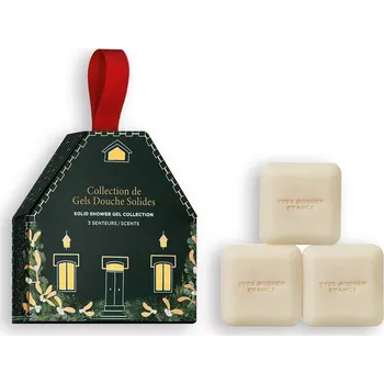 Kosmetická sada Dárkové balení tuhých sprchových gelů Vánoční limitovaná edice,Bain de Nature od Yves Rocher