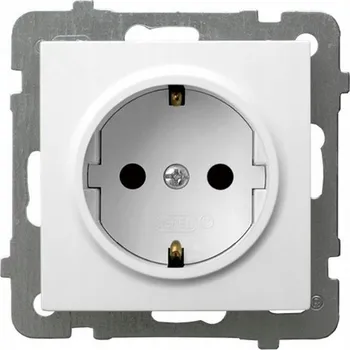 Elektrická zásuvka Ospel Elektrická Zásuvka zásuvka bílá