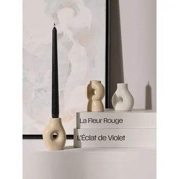 Svícen Sinsay - Svícen s nepravidelným tvarem 3 pack - vícebarevná - 178GM-MLC - 178GM-MLC-ONE