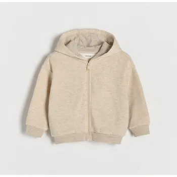 Dívčí mikina Reserved - Mikina s kapucí - béžová - 364DB-08M - 364DB-08M-110