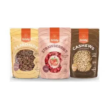 Jahody + Kešu + Mandle 2125 g