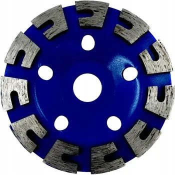 Brusný kotouč HRNKOVÝ KOTOUČ FRÉZA NA BROUŠENÍ BETONU ANHYDRITU KAMENE SEGMENTOVÝ T 125mm VÝKONNÝ