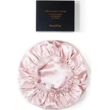 Čepice SleepKing™ Hedvábný bonnet, Hanna - Růžová