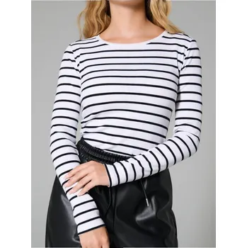 Dámské tričko Sinsay - Tričko s dlouhými rukávy - vícebarevná - 027CH-MLC - 027CH-MLC-XS