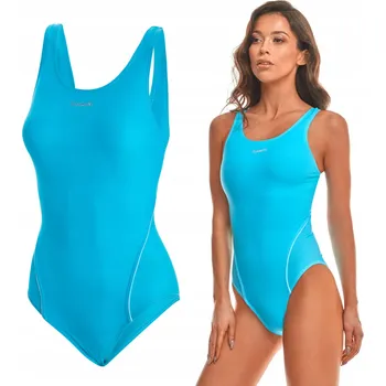 Dámské plavky Zagano jednodílné plavky modré velikost 42