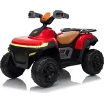 Mamido Dětská elektrická čtyřkolka MAX HL5388 | Dálkové ovládání | EVA kola | 12V7Ah | červená