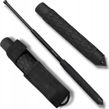 Teleskopický obušek Teleskopický obušek JB Tacticals Ocelový teleskopický obušek pro sebeobranu, 530 mm