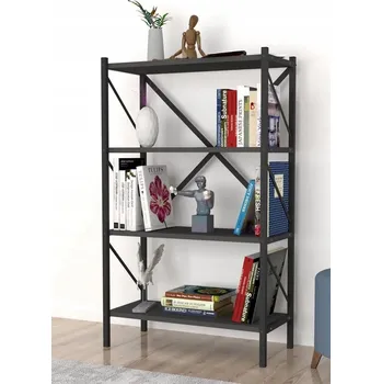 Knihovna Knihovna VerDesign 66 cm x 121 cm x 34 cm antracit