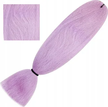 Příčesek Syntetické vlasy černé Althair 60 cm