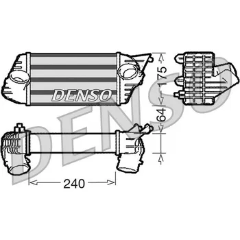 Chladič motoru Chladič turba DENSO DENDIT09120