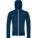 Ortovox Fleece Light Hoody M deep ocean L; Modrá bunda + DÁREK DLE VÝBĚRU!