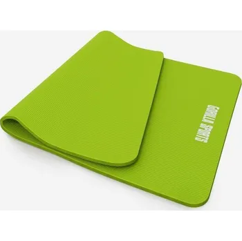 podložka na cvičení GORILLA SPORTS Gorilla Sports Podložka na jógu, 190 x 100 cm, světle zelená BÍLÁ|ZELENÁ