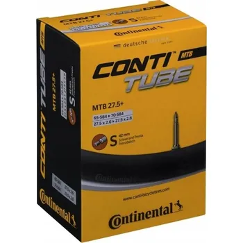 Duše na kolo Cyklistická duše Continental MTB 27,5+ galuskový ventilek (presta) 42 mm, rozměr 27,5 x 2,6 - 2,8 (65/70-584)