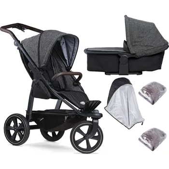 Kočárek Kočárek TFK Set mono2 2024 combi - air chamber wheel, Premium anthracite 411
