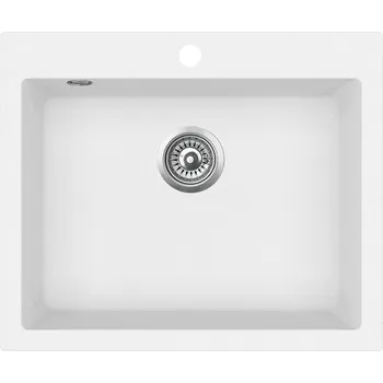 Granitový dřez Granitový dřez Helika SIMPLEX SQS101 alba