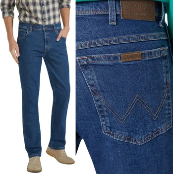 Dámské džíny Wrangler Džíny Regular Durable Stretch Denim Darkstone W38 L34 W10I23009