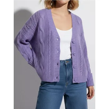 Dámský svetr Sinsay - Prolamovaný svetr - fialová - 9901A-40X - 9901A-40X-S-1