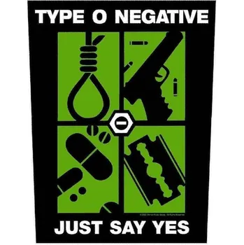 Nášivka Type O Negative Just Say Yes Nášivka