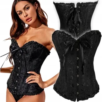 Korzet Vícebarevný korzet The Black Feline, velikost L