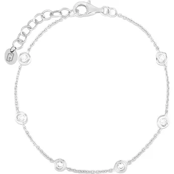 Módní doplněk Liu Jo Nadčasový ocelový náramek se zirkony Essential LJ2470 + 2 měsíce na vrácení zboží