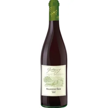 Víno Rulandské šedé pozdní sběr 2024/25 0,75l Vinařství Gotberg