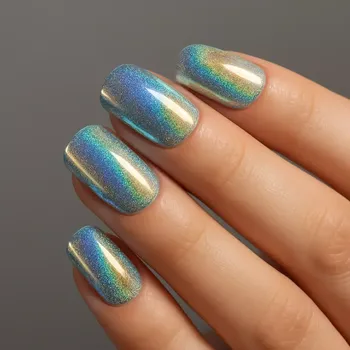 UV nálepky na nehty Holographic Night