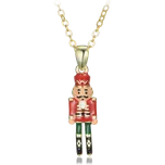 Leru Stříbrný náhrdelník louskáček 2 varianty Vlastnosti šperku: pozlacený