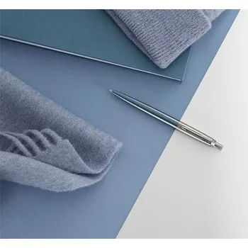 Parker Kuličkové pero Royal Jotter, modrá, 0,7 mm, tělo Waterloo blue, stříbrný klip, PARKER 1953191 599576