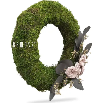 Věnec Mechový věnec LASSU - Průměr 25 cm