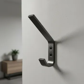 Věšák Interex design Věšák SIERRA XL / Černá kartáčovaná