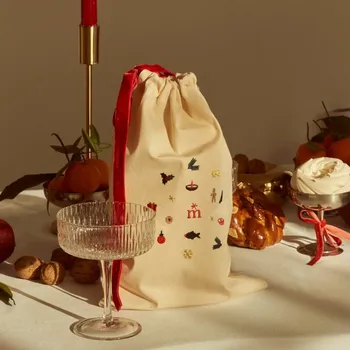 Dárková taška MimiConcept Vánoční pytlík 23 x 34 cm