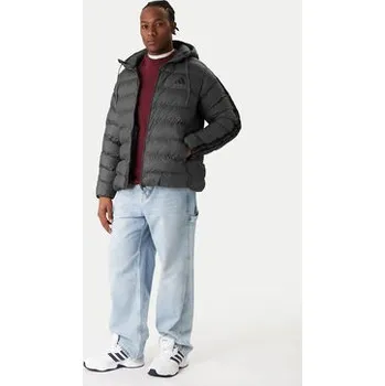 Pánská bunda adidas Zimní bunda Essentials Climawarm 3-Stripes JX7772 Šedá Regular Fit S