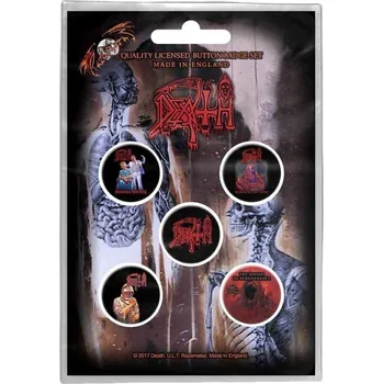 Death (Metal Band) Albums Odznak 25 mm
