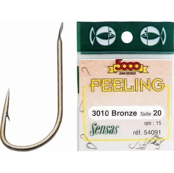 Rybářský háček Háčky SENSAS Feeling 3010 Bronze - 16