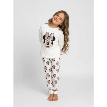 Sinsay - Dvoudílné pyžamo Minnie Mouse - krémová - 136DP-01X - 136DP-01X-122