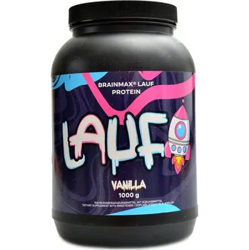 Protein BrainMax Lauf Protein nativní syrovátkový protein 1kg - čokoláda