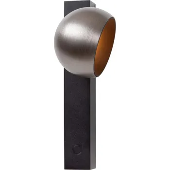 Nástěnné svítidlo Lucide ESFERA - Nástěnné svítidlo - LED stmívatelné - 1x9W 2700K - Šedá litina