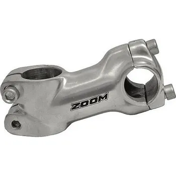 Sport představec ZOOM 25,4 / 75mm / +15° (představec ZOOM 75mm stříbrný)